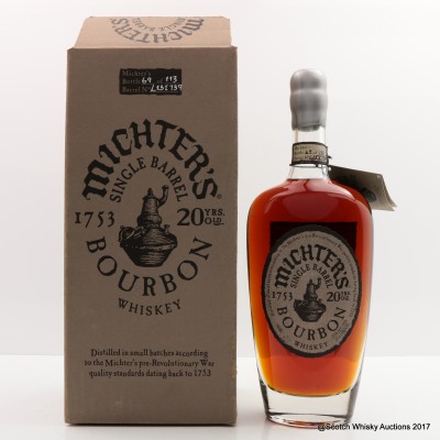 Michter's 20 Year Old Single Barrel