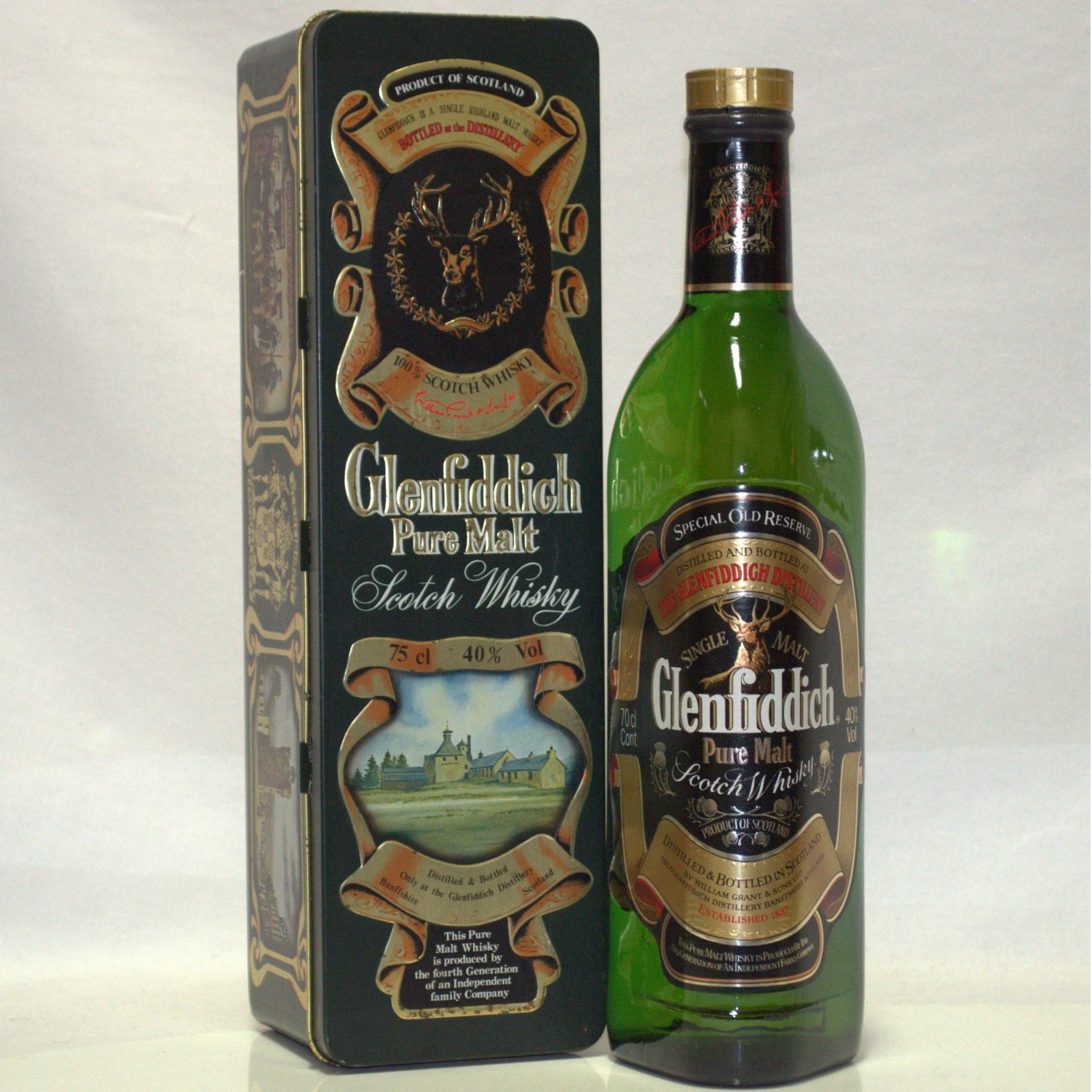 Glenfiddich Special Old Reserve In Tin 75cl The 29th Auction Scotch