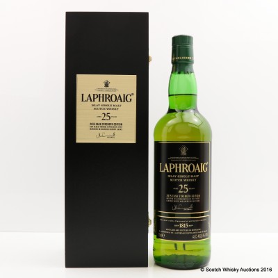 Laphroaig 25 Year Old Cask Strength 2015 Edition