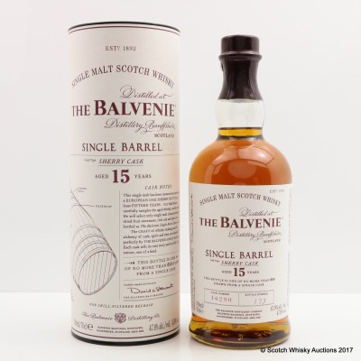 Balvenie 15 Year Old Single Sherry Barrel