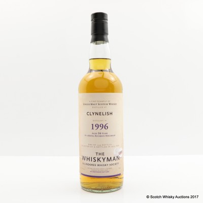 Clynelish 1996 16 Year Old Whiskyman