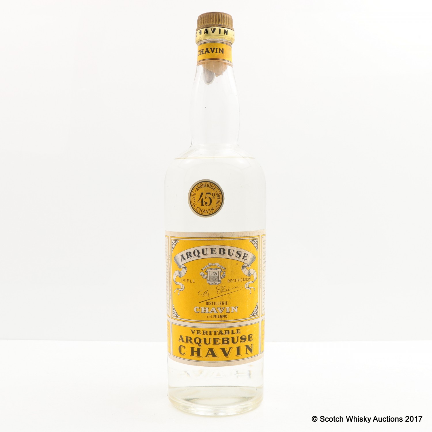 Chavin Vertibale Arquebuse 1l The 72nd Auction Scotch Whisky Auctions