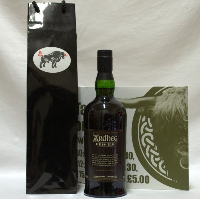 Ardbeg Feis Ile 2011 With Poster In Bag