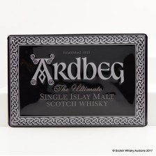 Ardbeg Embossed Metal Plaque