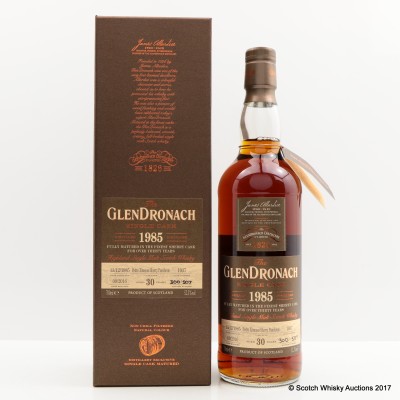 GlenDronach 1985 30 Year Old Single Cask #1037