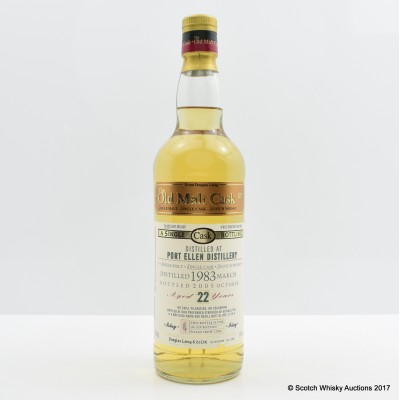 Port Ellen 1983 22 Year Old Old Malt Cask