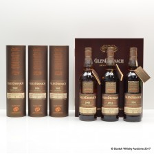 Glendronach 2003 12 Single Cask 573 Glendronach 1993 23 Single Cask 688 Glendronach 1994 21 Single Cask 312 With Wooden Bottle Case