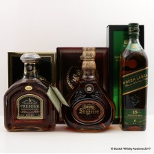 Johnnie Walker 15 Green Label Johnnie Walker Premier Johnnie Walker Swing Superior