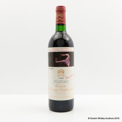 Château Mouton Rothschild 1990 75cl