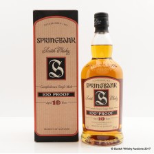 Springbank 10 Year Old 100 Proof