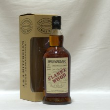 Springbank 12 Claret Wood In Carton