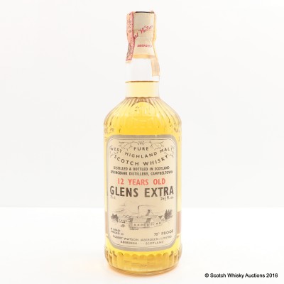 Springbank 12 Year Old Glens Extra 75cl