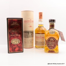 CARDHU 12 YEAR OLD   GLENTURRET 10 YEAR OLD