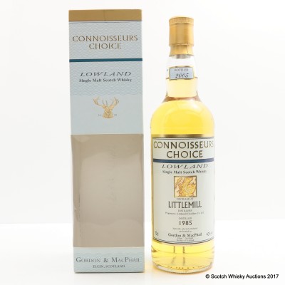 Littlemill 1985 Connoisseur's Choice