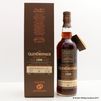 GlenDronach 1990 20 Year Old Single Cask #1032