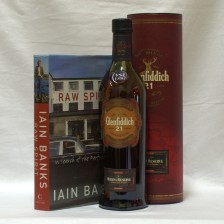 Glenfiddich Havana Reserve 21 With Raw Spirit Book By Ian Banks Signed By Ian Banks