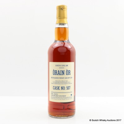 Bruichladdich 2008 Orain Or Private Cask #507