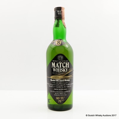 Match 8 Year Old Blended Whisky 75cl