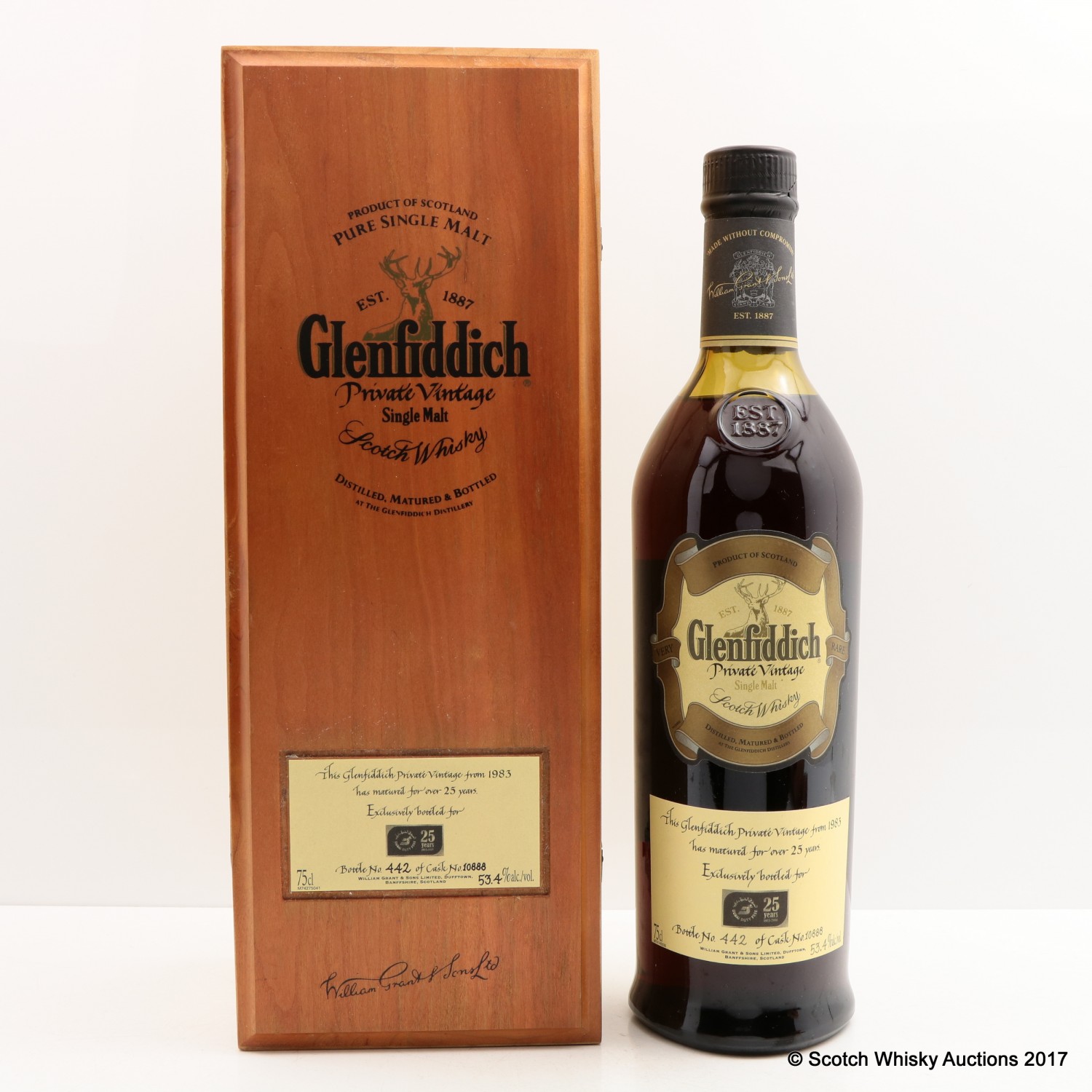 Glenfiddich 1983 25 Year Old Private Vintage for Dubai Duty Free 75cl