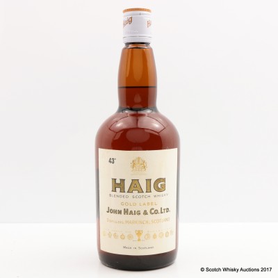 HAIG GOLD LABEL 1969 BOTTLING 75cl