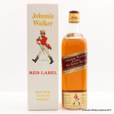 JOHNNIE WALKER 1966 RED LABEL 75CL
