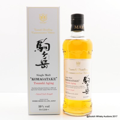 Mars Komagatake 2013 3 Year Old Tsunuki Aging Commemorative Edition