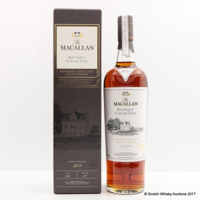 Macallan Boutique Collection 2016 Taiwan Exclusive