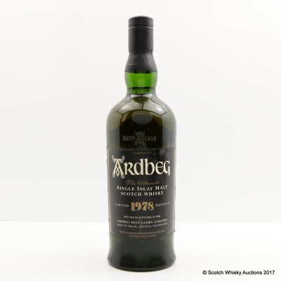 Ardbeg 1978 1998 Release