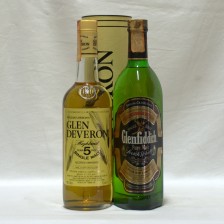 GLEN DEVERON 5 YEAR OLD 75CL IN TUBE   GLENFIDDICH SPECIAL RESERVE 75CL