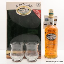 Bowmore 12 Screen Print With 2 Glasses Cd Rom