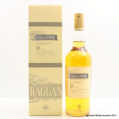 Cragganmore 1989 21 Year Old 2010 Release