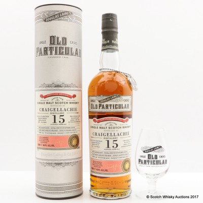 Craigellachie 1999 15 Year Old Old Particular & Glass