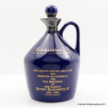 CELEBRATION 70 DECANTER FOR 70TH BIRTHDAY OF QUEEN ELIZABETH II