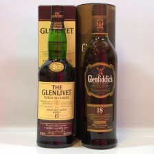 Glenlivet French Oak 15 Glenfiddich 18