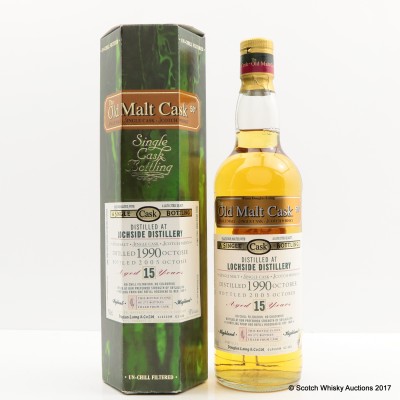 Lochside 1990 15 Year Old Old Malt Cask