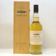 FLORA   FAUNA CAOL ILA 15 YEAR OLD BOXED