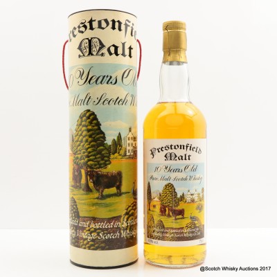 Prestonfield 10 Year old For Signatory 75cl