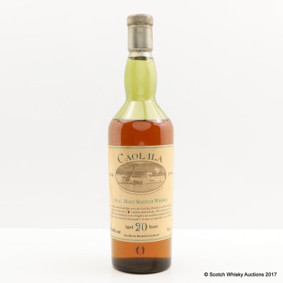 Caol Ila 20 Year Old 150th Anniversary