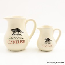 CLYNELISH LARGE   SMALL WATER JUGS
