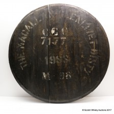 Macallan Glenlivet Decorative Cask End