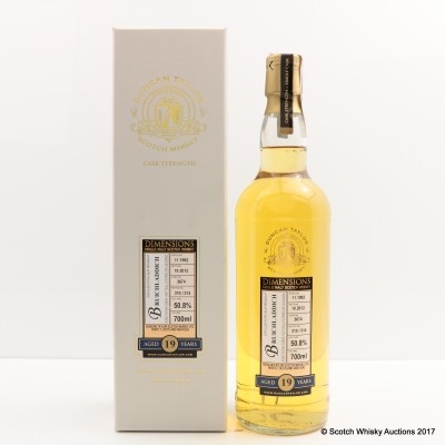 Bruichladdich 1992 19 Year Old Duncan Taylor