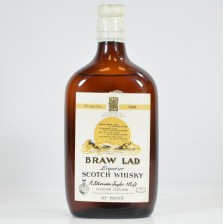BRAW LAD LIQUEUR 70  PROOF 1 2 BOTTLE