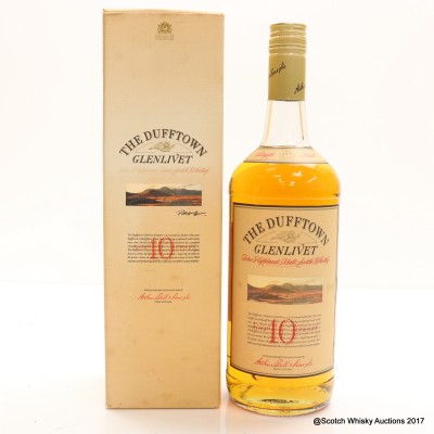 Dufftown Glenlivet 10 Year Old 1L