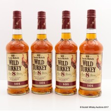 Wild Turkey 8 101 Proof X 4