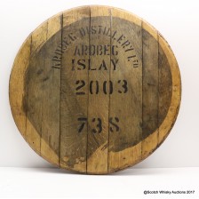 Ardbeg Decorative Cask End