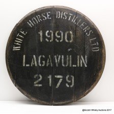 Lagavulin Decorative Cask End