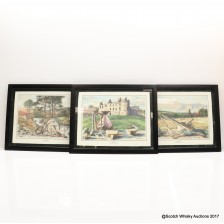 Glenfiddich Framed Art Work X 3