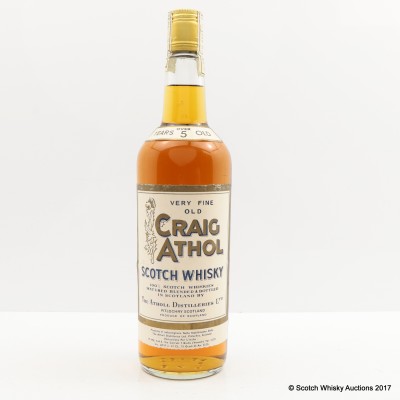 Craig Athol 5 Years Old 75cl