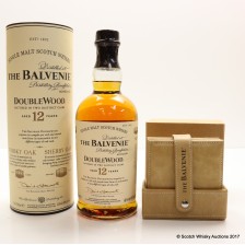Balvenie 12 Doublewood Leather Coasters