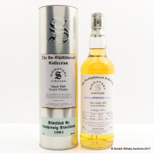LAPHROAIG 1991 16 YEAR OLD SIGNATORY UN CHILLFILTERED COLLECTION